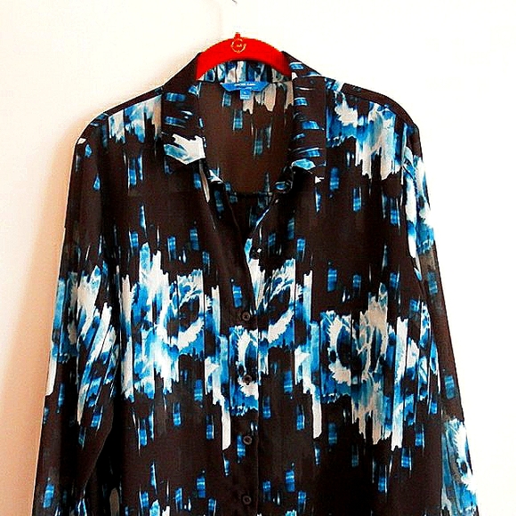 Derek Lam/DeisgNation Collab Blouse Sz. L - Picture 4 of 6